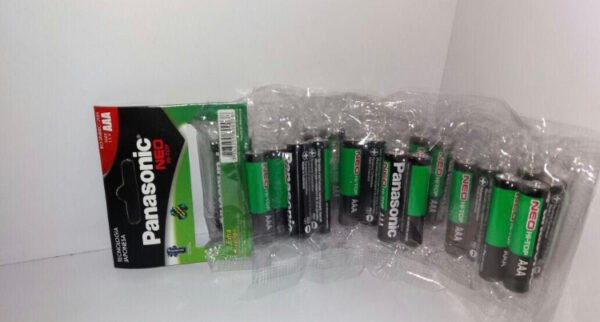 Pila AAA por 10 pares Panasonic