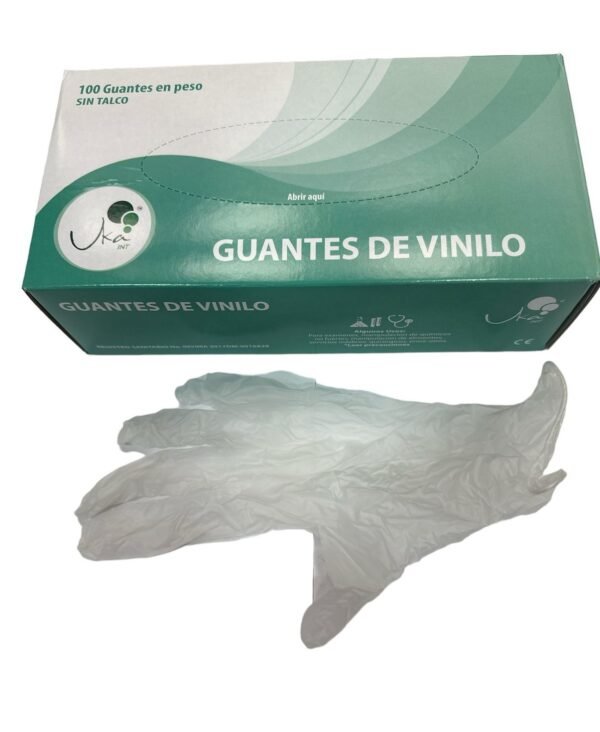 GUANTE VINILO 100 UNIDADES